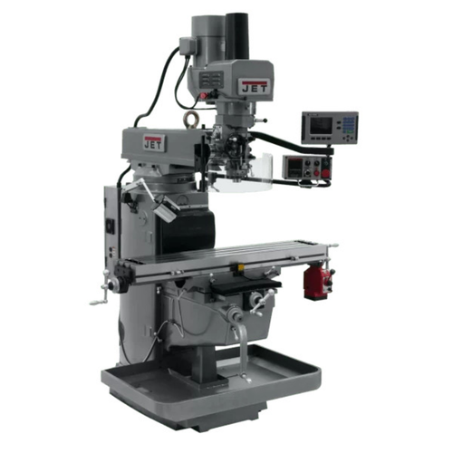 JET Tools JTM-1050EVS2/230 Mill W/ACU-RITE 203 DRO W/X-Axis Powerfeed and Air Powered Drawbar