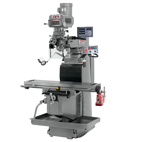 JET Tools JTM-1254RVS W/NEWALL DP700 DRO & X Powerfeed