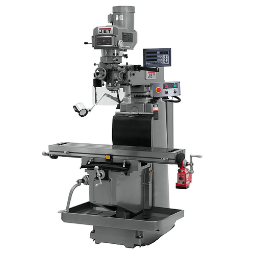 JET Tools JTM-1254RVS W/NEWALL DP700 3X (Q) DRO & X Powerfeed