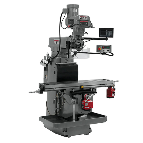 JET Tools JTM-1254RVS W/NEWALL DP700 DRO X & Y Powerfeeds