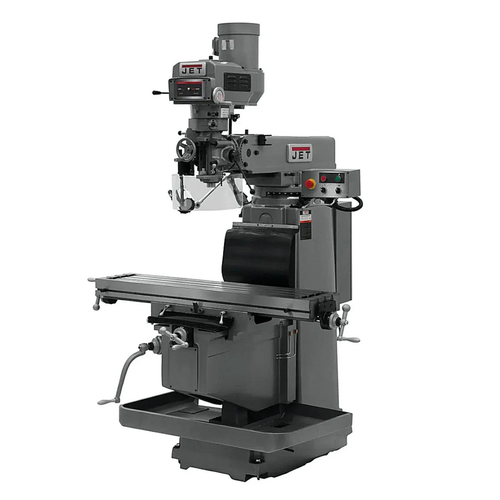 JET Tools JTM-1254VS W/ACU-RITE 203 3X (Q) DRO, X & Y Powerfeeds