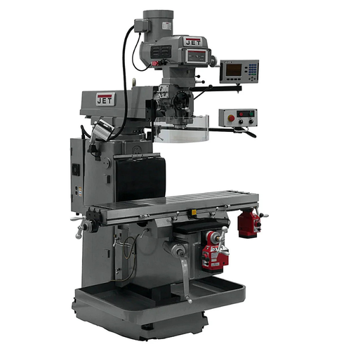 JET Tools JTM-1254VS W/ACU-RITE 203 3X (K) DRO, X & Y Powerfeeds