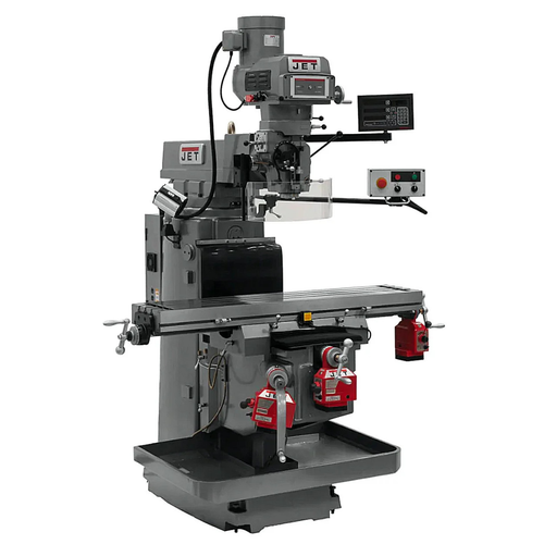 JET Tools JTM-1254VS W/NEWALL DP700 DRO X,Y&Z Powerfeeds