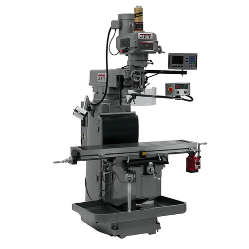 JET Tools JTM-1254RVS W/ACU-RITE 203 3X (Q) DRO, X Powerfeed & Air Power Drawbar