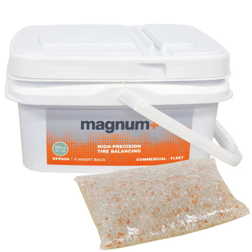 MAGNUM+ DFP600 Fleet tub 6 bags (21 oz) Tire Balancing Beads