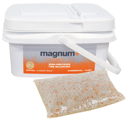 MAGNUM+ DFP700 Fleet tub 6 bags (23.5 oz) Tire Balancing Beads