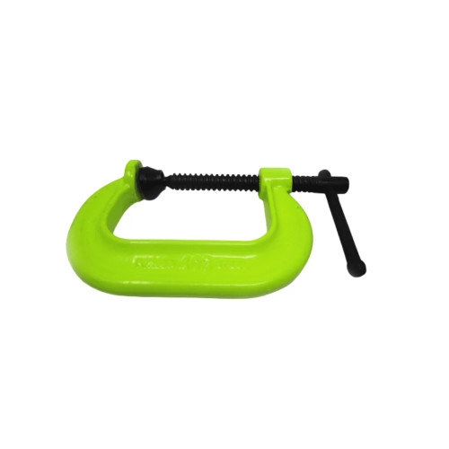 Wilton 400 Series Hi-Vis Safety C-Clamp, 0" - 3" Jaw Opening, 2-1/2" Throat Depth