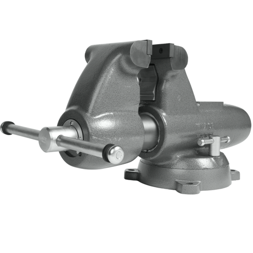Wilton Combination Pipe And Bench 6 Jaw Round Channel Vise with Swivel Base