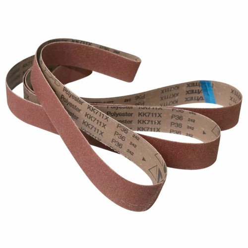 JET Tools 577514 2" x 48" 50 Grit Aluminum Oxide Belts - 3pc SET