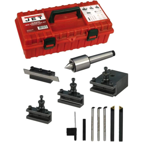 JET Tools 660215 12pcs Mini Turning Tool Kit for BDB-920 Lathes