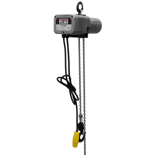 JET Tools 110115 JSH-275-15, 1/8 Ton 15' Lift Electric Hoist, 115V