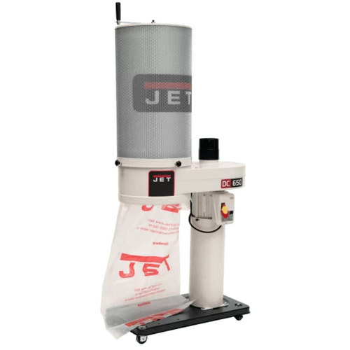 JET Tools 708642CK DC-650 Dust Collector, 1HP 1PH 115/230V, 2-Micron Canister Kit