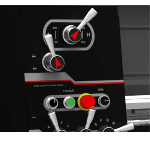 JET Tools 892421 E-1340VS With Newall DP700 DRO With Collet Closer
