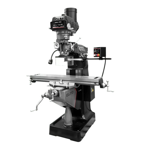 JET Tools 894138 ETM-949 Mill with 3-Axis ACU-RITE 303 (Quill) DRO and X-Axis JET Powerfeed