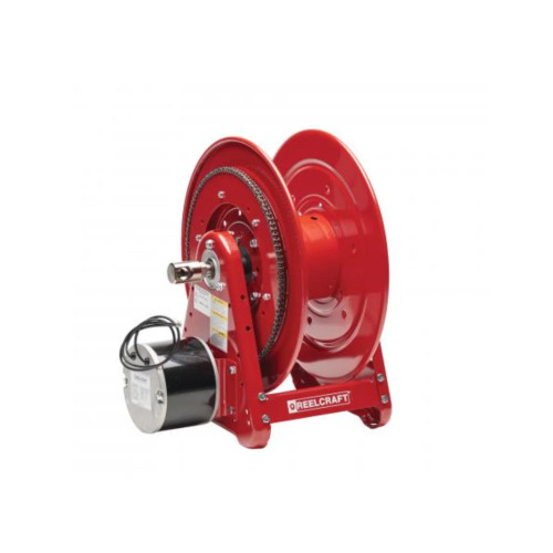 Reelcraft EA38106 M12D 1/2 in. x 100 ft. Premium Duty 12 V DC Motor Driven Pressure Wash Hose Reel