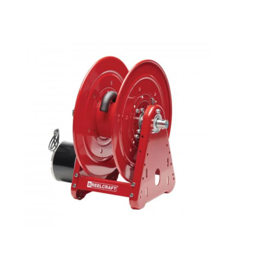 Reelcraft EA38106 M12D 1/2 in. x 100 ft. Premium Duty 12 V DC Motor Driven Pressure Wash Hose Reel