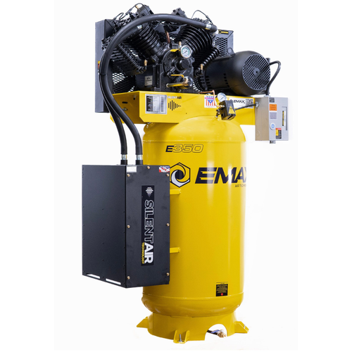 EMAX 7.5 HP 1 PH 80 80 Gallon Vertical With Air Silencer