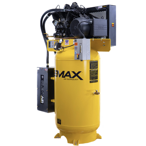 EMAX 10 HP 1 PH 80 Gallon Vertical With Air Silencer