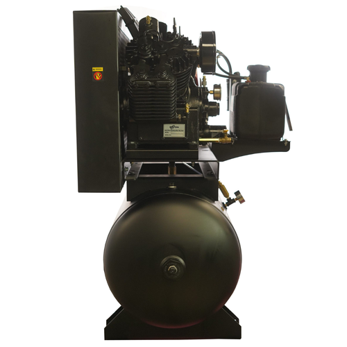 EMAX 18HP 60G Horizontal Honda ELEC START W/ GAS TANK-With Pressure Lube Pump