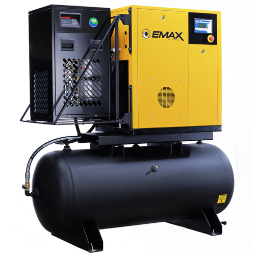 EMAX 10HP 1 Phase Rotary Screw Package - VSD