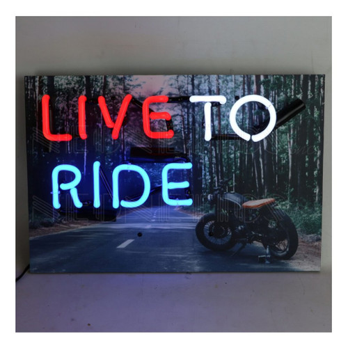 Neonetics 5JRLTR Junior Live To Ride Neon Sign