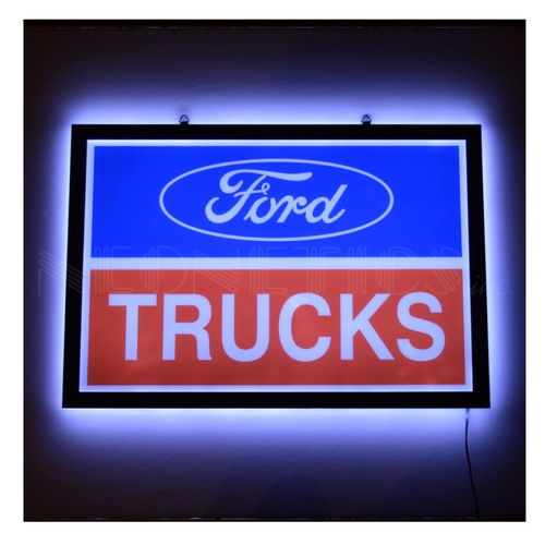 Neonetics 7LEDFT Ford Trucks Slim Line Led Sign