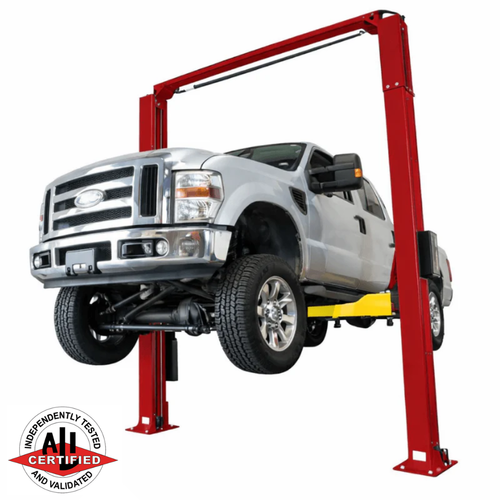 Omer Lifts RED-10 10,000 Dual Metric Two Post Lift - ALI Certified (GREY)