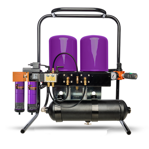 Tsunami Portable Pure-5T Regenerative Dryer - 15 CFM (5Hp) Regenerative Dryer with tank - 120v