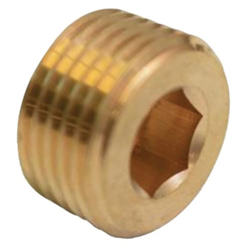 Rapid Air 50135 3/8" Npt Allen Head Plug Brass