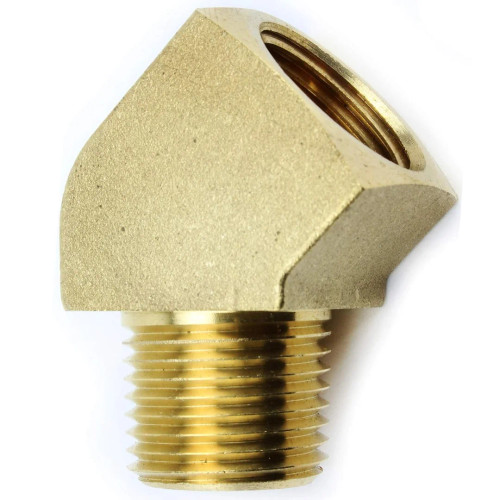 Rapid Air 50132 Street Elbow 45 Deg 3/4" Npt Brass (28-234)