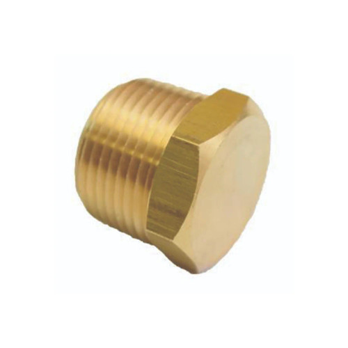 Rapid Air 50138 1" Npt Hex Head Plug Brass (28-206S)