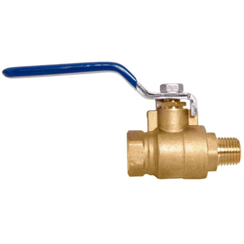 Rapid Air K35050M 1/2" Npt Ball Valve, Brass, Male X Female