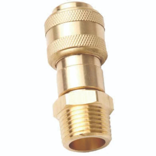 Rapid Air K6221 Coupler, 1/4" Male Npt Push To Connect Industrial Style 30 CFM Body