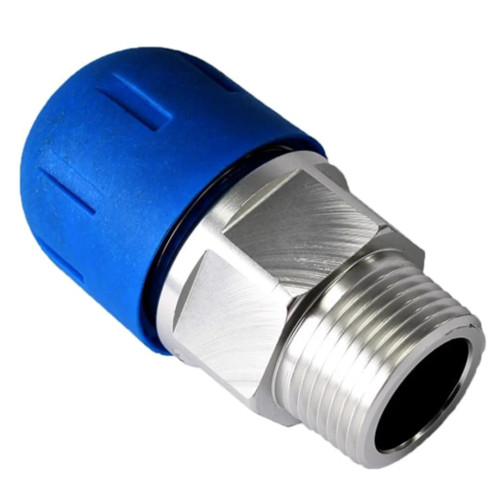 Rapid Air F2218 Threaded Male Adapter (Pipe X Male NPT)
