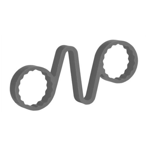 Checkpoint CLSG33 Checklink Wheel nut indicator and retainer - Silver Grey 1 5/16 in (33 mm) (Bag of 50 pcs)