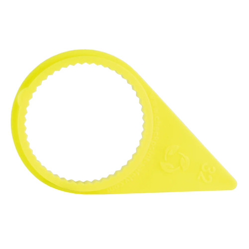 Checkpoint CPY40 Checkpoint Wheel nut indicator - Yellow 1 9/16 in (40 mm) (Bag of 100 pcs)