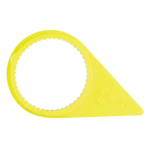 Checkpoint CPY44MT Checkpoint Wheel nut indicator - Yellow 1 3/4 in (44 mm) (Bag of 100 pcs)