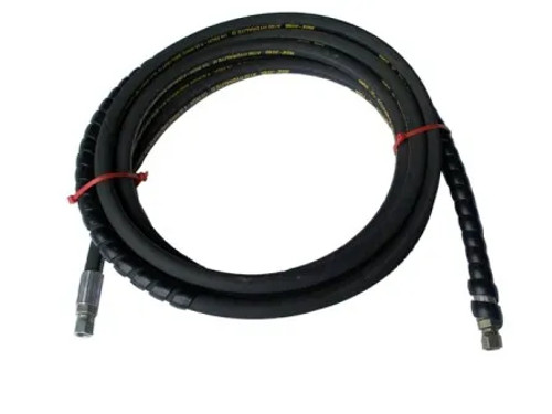 QSP-137-72 RL hydraulic hose (long hose, small fitting) control to lock - 18' (QSP-137-72)