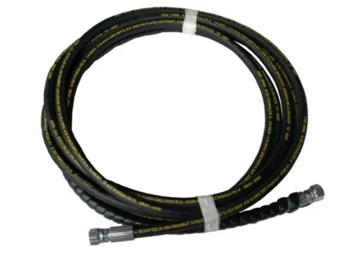 QSP-137-73 RL hydraulic hose (long hose, large fitting) control to ram - 18' (QSP-137-73)