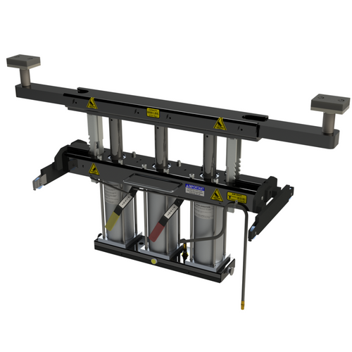 QSP-RJ-7000-R Rotary version, 7,000 lb. capacity, pneumatic, pivoting rolling jack