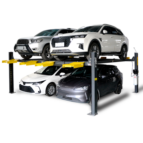 AMGO Hydraulics 409-DPX 9000 Lbs Double Parking 4 Post Lift (Extended) 