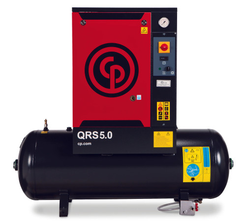 Chicago Pneumatic QRS 3 Tank Mounted Screw Compressor