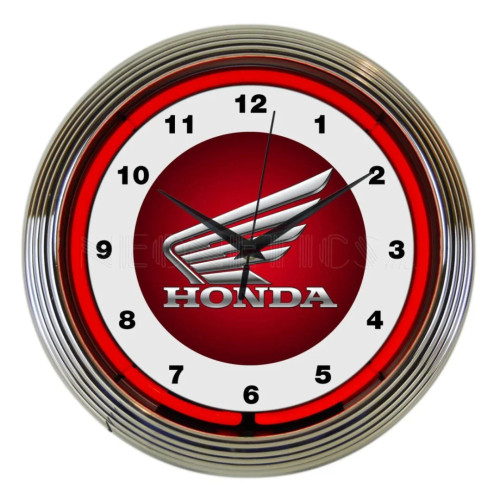 Neonetics 8HONDB Honda Blue Neon Clock | JMC