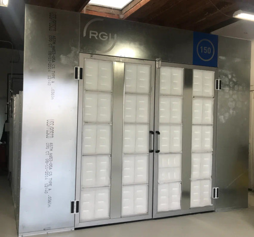 RGI ECO XL (Extra Tall Autotive) Front Air Flow Spray Booth
