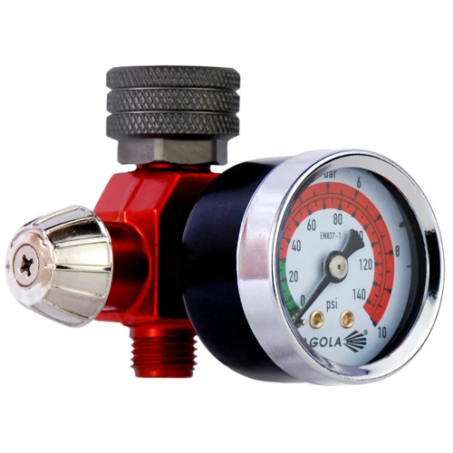 Sagola RC1 Air Flow Regulator with Analogue Pressure Gauge