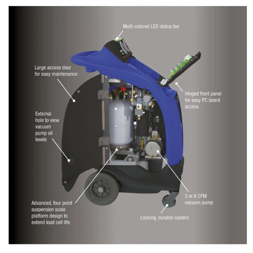 Mastercool COMMANDER2100 Fully Automatic R134a RRR Machine