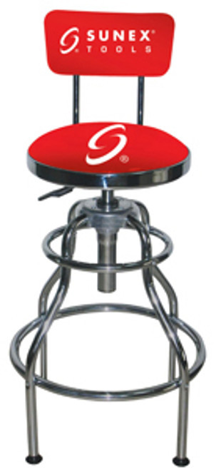 SUNEX TOOL - CC 8516 Pneumatic Shop Stool Front View