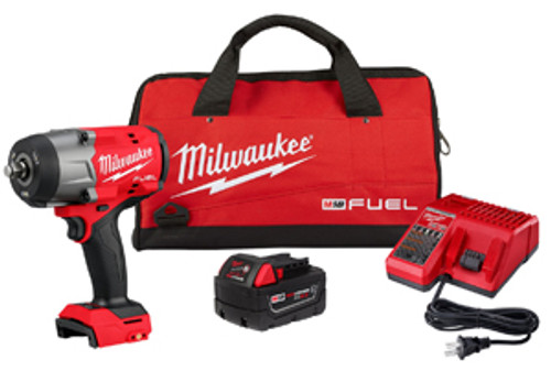 Milwaukee 2967-21B M18 High Torque Impact Wrench Kit Main View