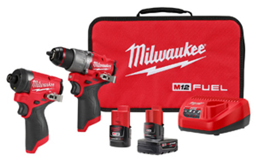 Milwaukee Electric Tool - Ach 3497-22 M12 Fuel 2-Tool Combo Kit Automotive Power Tools