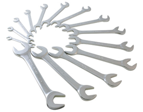 SUNEX  TOOL - CC 9914A 14 Piece SAE Angle Head Wrench Set